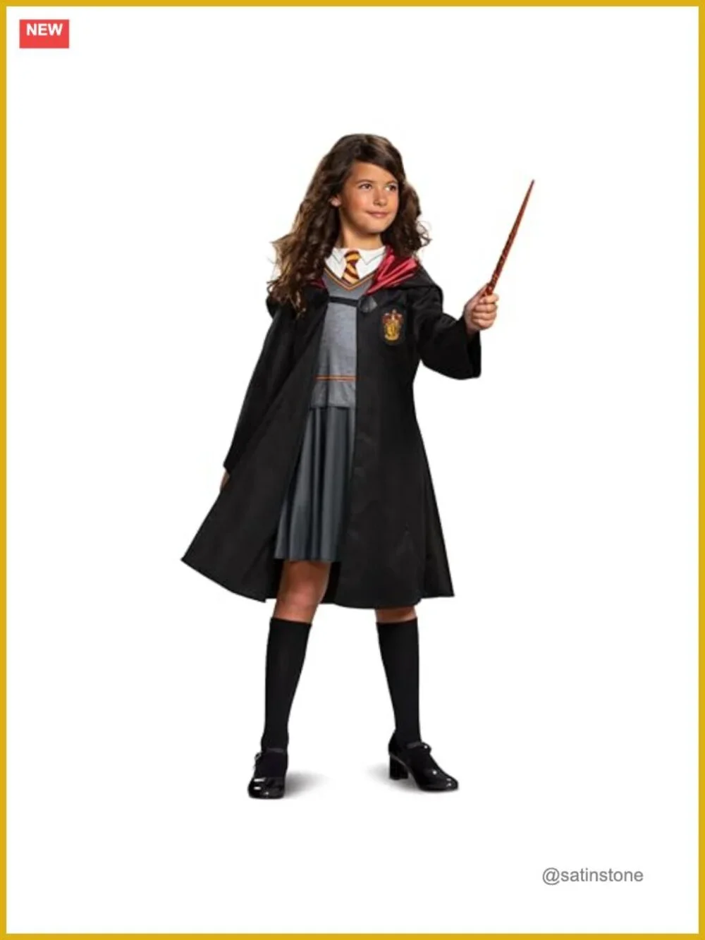 Harry Potter Hermione Granger Costume Kids Dress Up Halloween Outfit